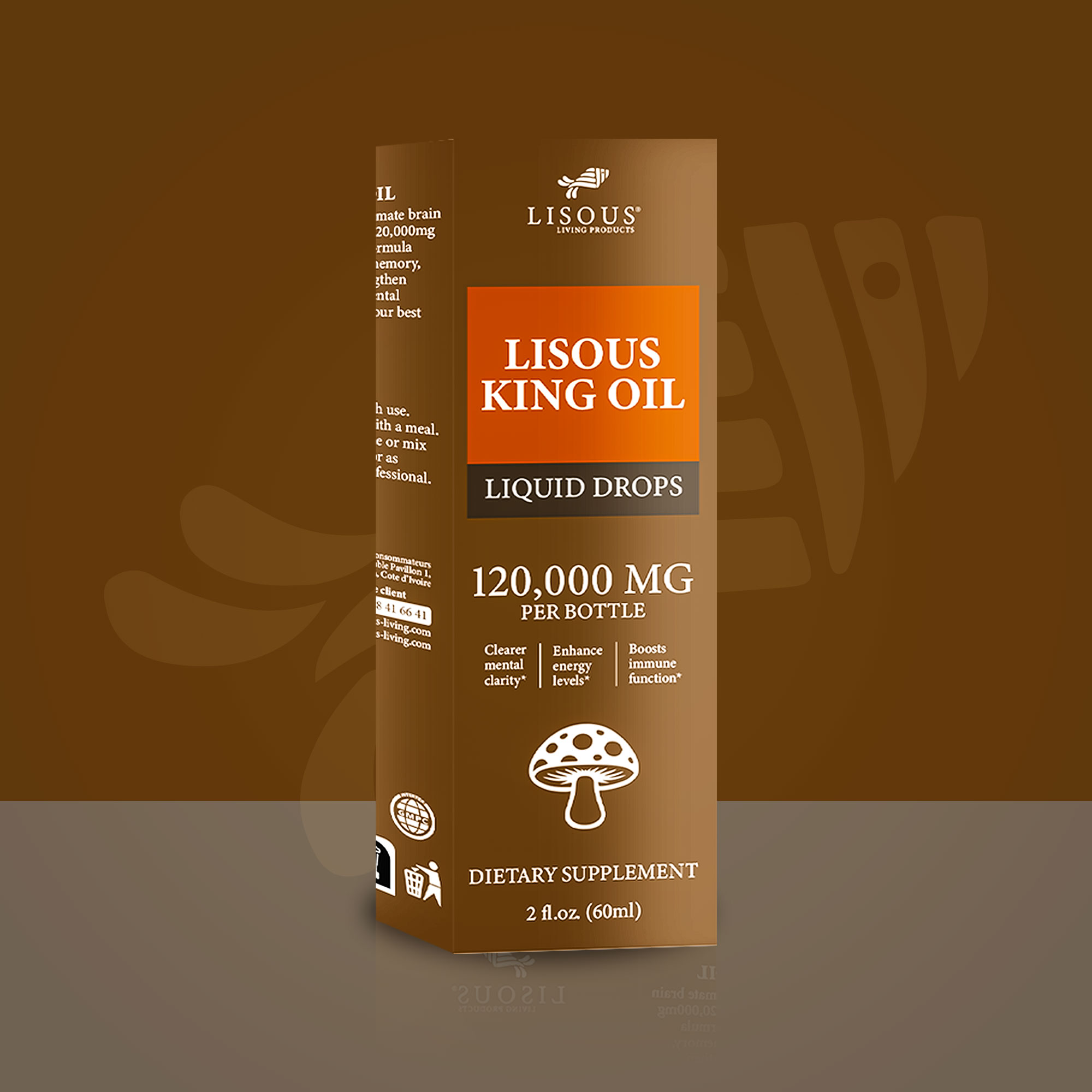 Branding Packaging - Gamme de Produits Santé Lisous Living Products